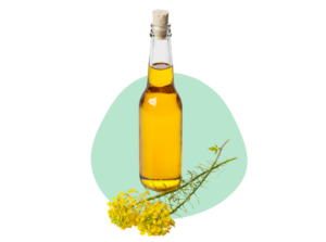 Bottle of rapeseed oil