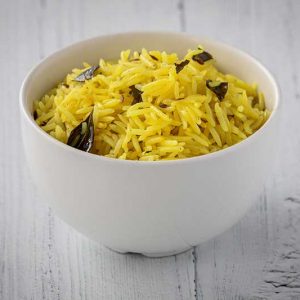 Microwave Tadka Pilau Rice