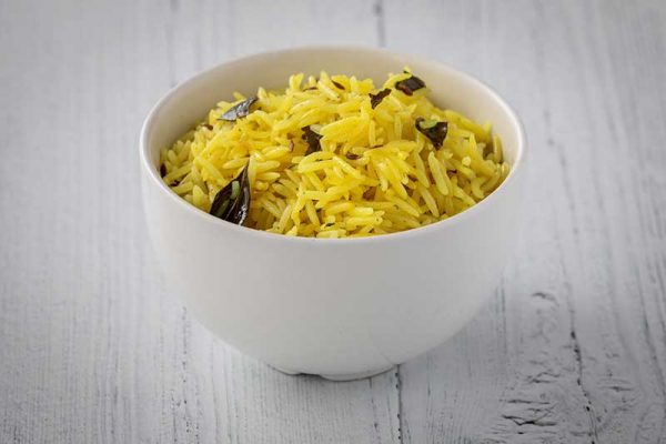 Microwave Tadka Pilau Rice