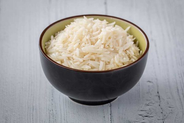 Basmati white rice side dish