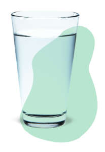 Glass of water